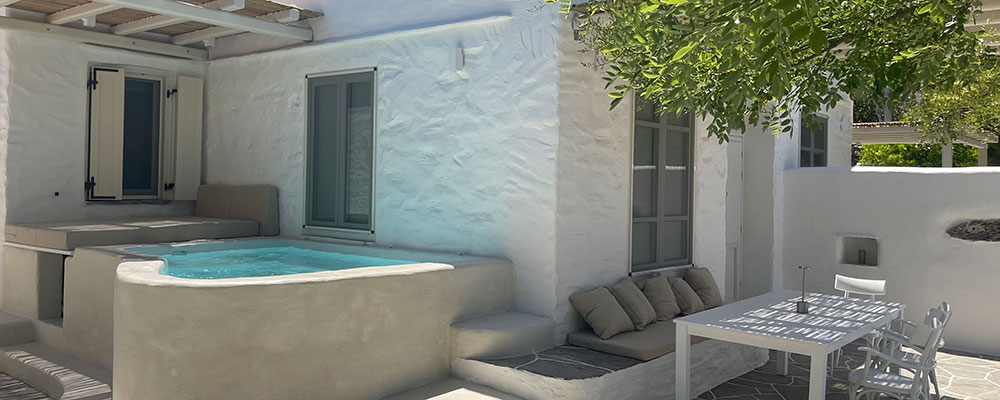 Ενοικιαζόμενο κατάλυμα με τζακούζι - Sifnos real estate Davaris